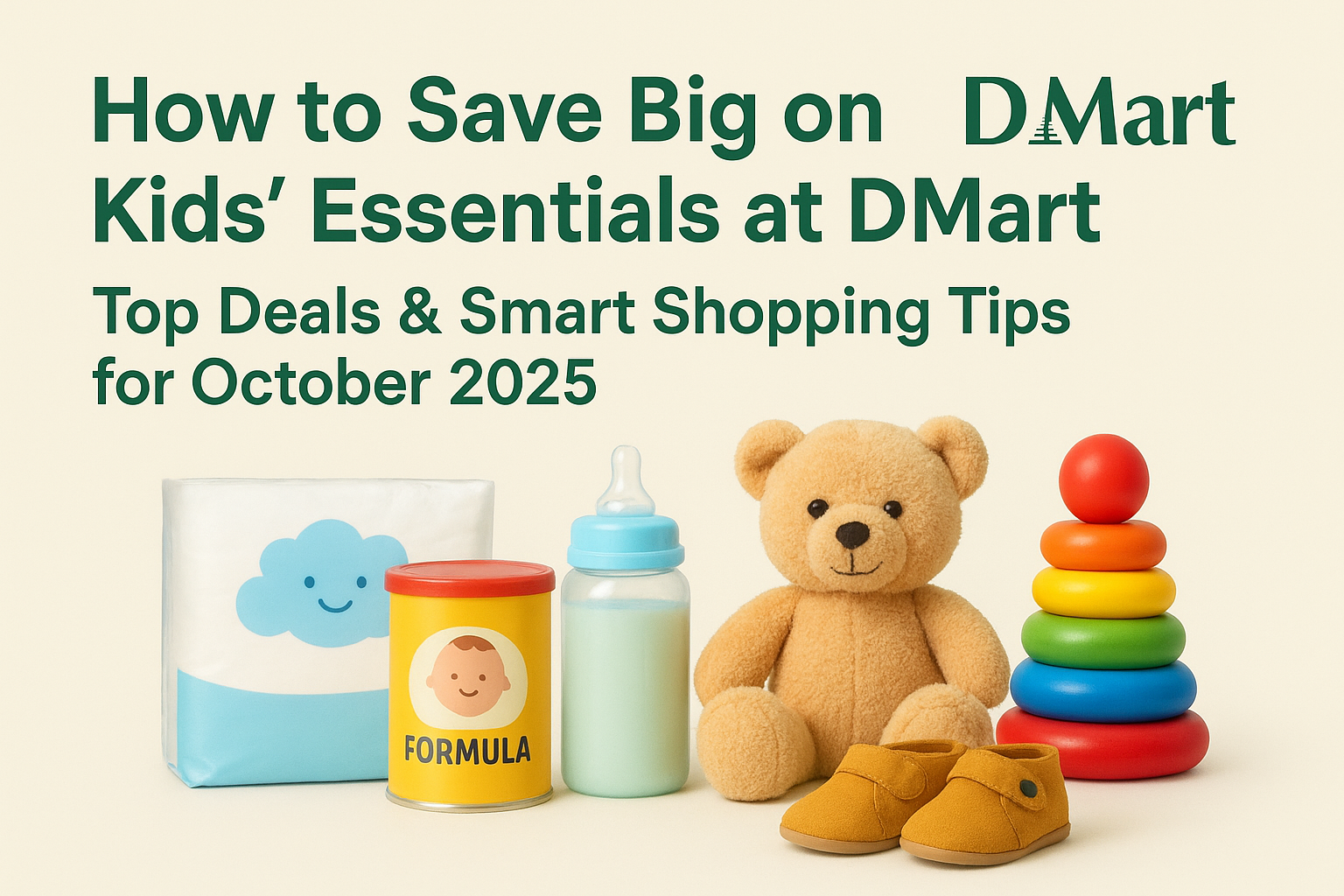 Best Kids Shopping Deals at DMart October 2025 — Toys, Fashion, School Supplies & Savings Hacks